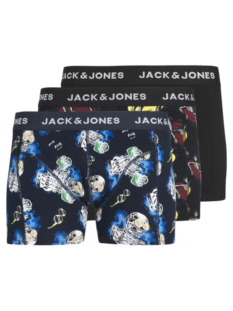 JACK&JONES 3-PACK BATH BOXERS Black-Men Boxers | Boxers &Socks