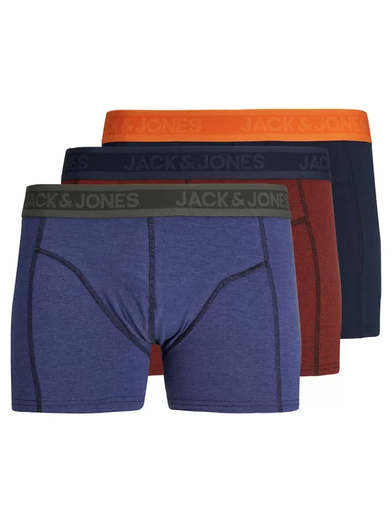 JACK&JONES 3-PACK CHRISTOPHER BOXERS Navy Blazer-Men Boxers | Boxers &Socks