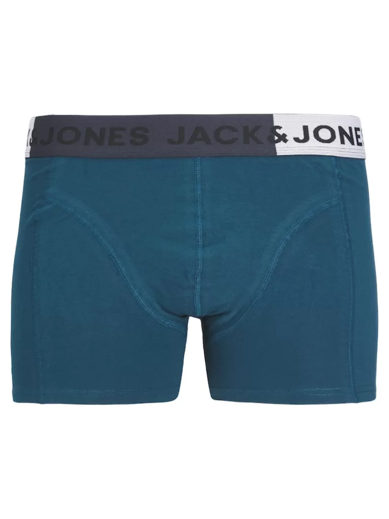 JACK&JONES 3-PACK COLOR BLOCK BOXERS Black-Men Boxers | Boxers &Socks