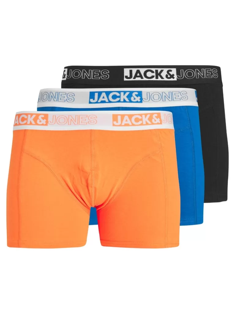 JACK&JONES 3-PACK YAKU BOXERS Sun Orange-Men Boxers | Boxers &Socks