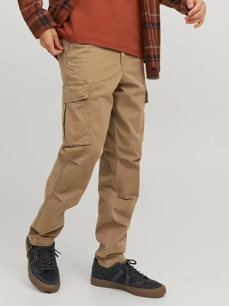 JACK&JONES ACE TUCKER CARGO PANTS Otter-Men Pants