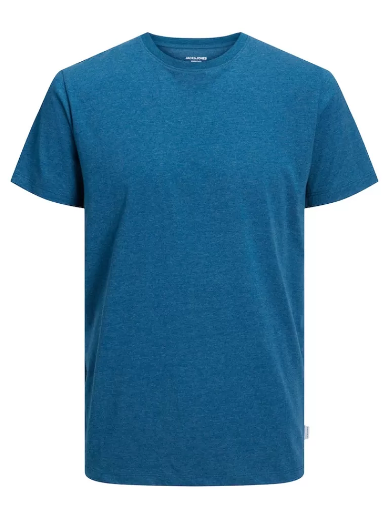 JACK&JONES BASIC SLIM FIT T-SHIRT Sailor Blue-Men T-shirts