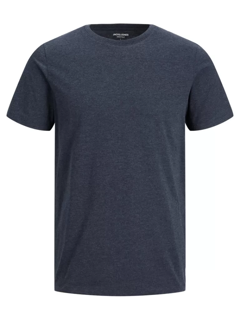 JACK&JONES BASIC SLIM FIT T-SHIRT Navy Blazer-Men T-shirts