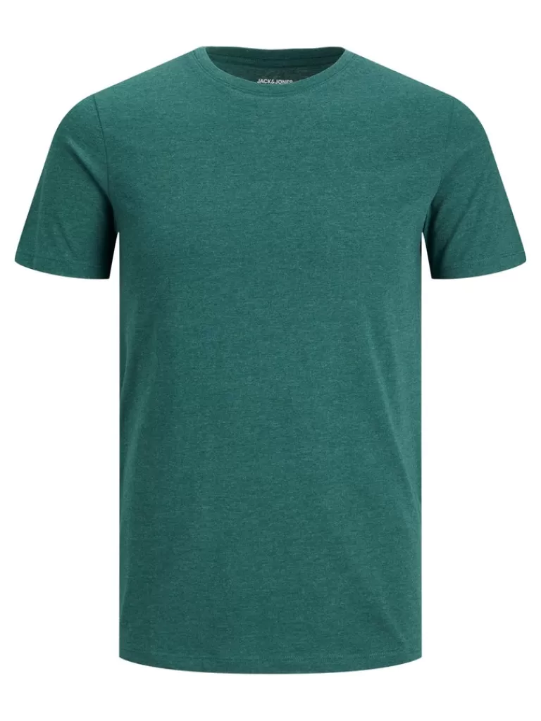 JACK&JONES BASIC SLIM FIT T-SHIRT Storm-Men T-shirts