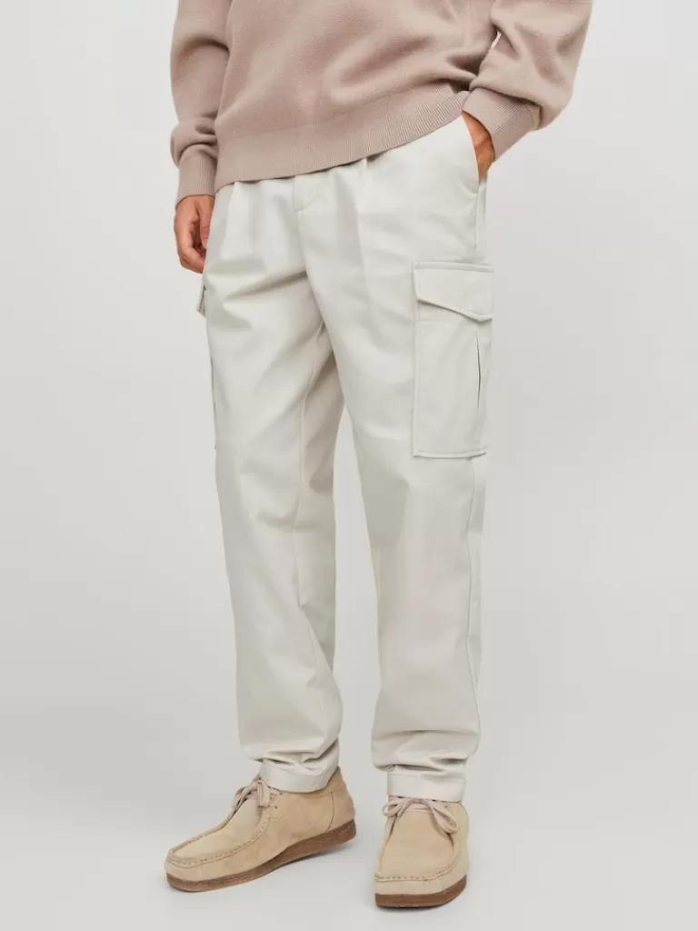 JACK&JONES BILL TAPERED CARGO PANTS Moonbeam-Men Pants