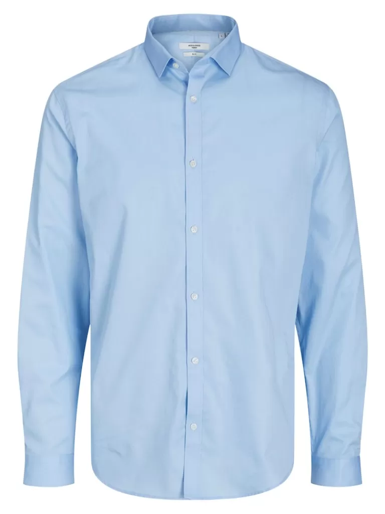 JACK&JONES CARDIFF SLIM FIT SHIRT Windsurfer-Men Shirts &Overshirts