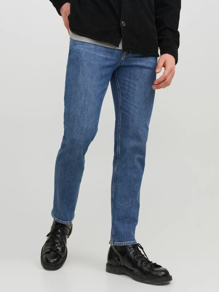 JACK&JONES CLARK 379 REGULAR FIT JEANS Blue Denim-Men Clark - Regular Fit | Jeans