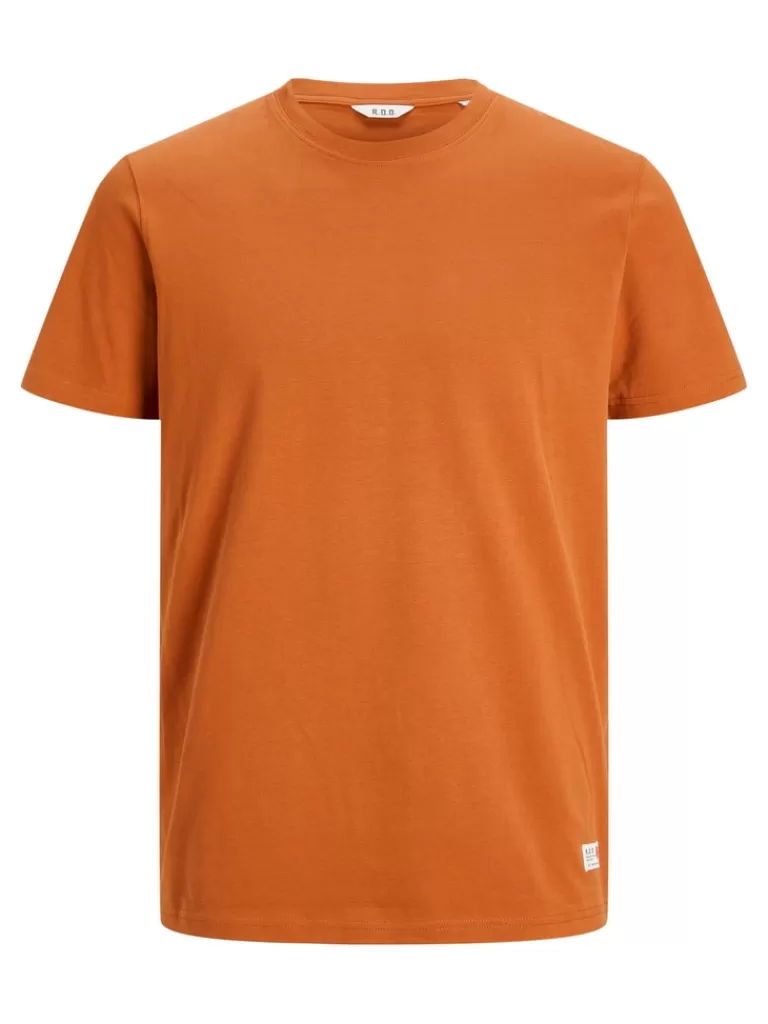 JACK&JONES DAN RDD T-SHIRT Cinnamon Stick-Men T-shirts