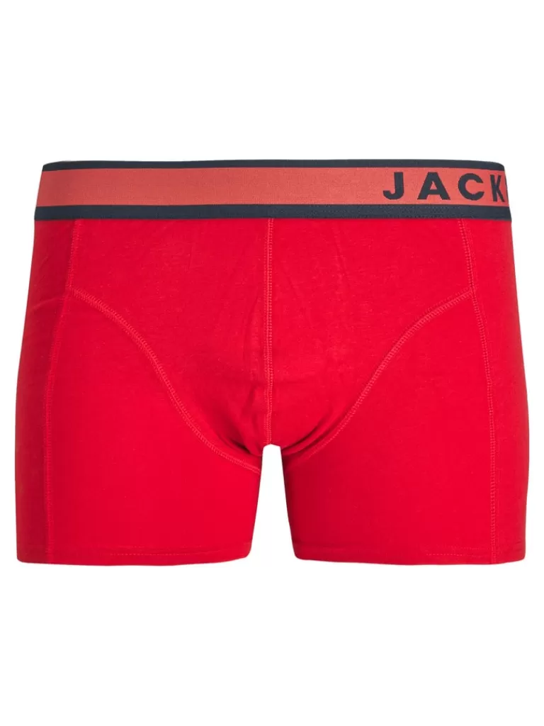 JACK&JONES DENVER BOXER Pompeian Red-Men Boxers | Boxers &Socks