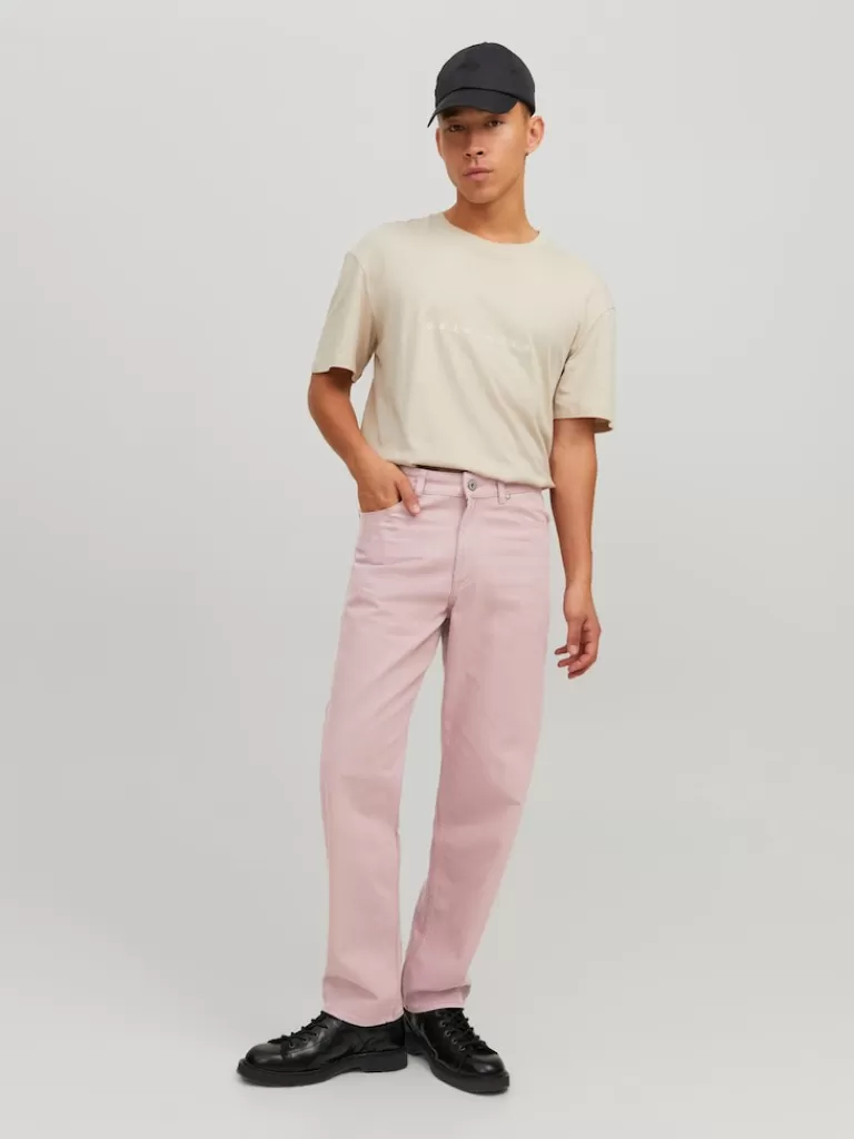 JACK&JONES FINAL SALE - CHRIS LOOSE FIT JEANS Deauville Mauve-Men Chris - Loose Fit | Jeans