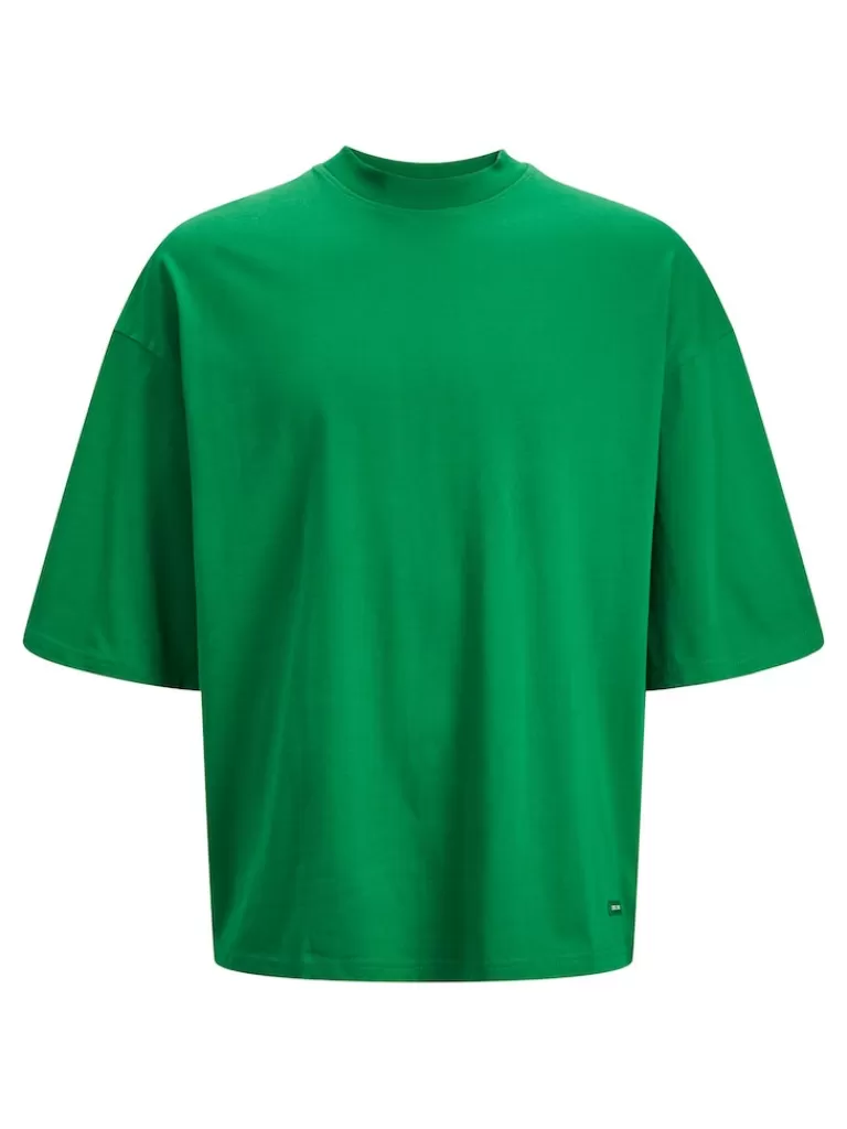 JACK&JONES FINAL SALE - ENERGY LOOSE FIT T-SHIRT Verdant Green-Men T-shirts