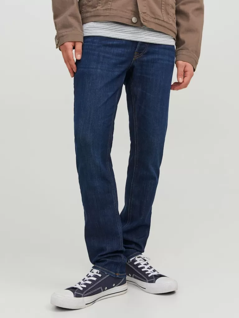 JACK&JONES FINAL SALE - GLENN 861 SLIM FIT JEANS Blue Denim-Men Glenn - Slim Fit | Jeans