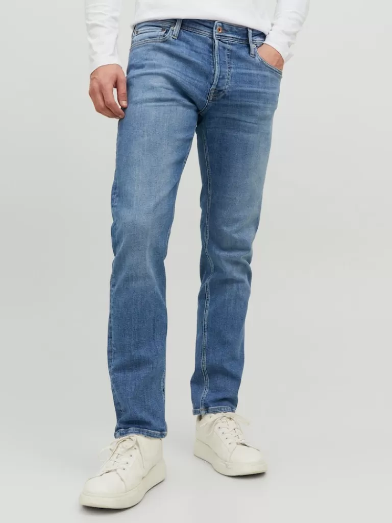 JACK&JONES FINAL SALE - MIKE 511 COMFORT FIT JEANS Blue Denim-Men Mike - Tapered Fit | Jeans