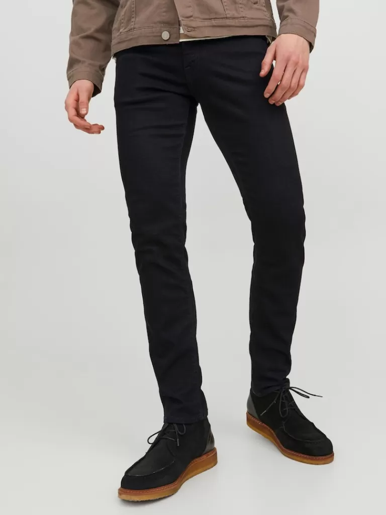 JACK&JONES GLENN 046 SLIM FIT JEANS Black Denim-Men Glenn - Slim Fit | Jeans