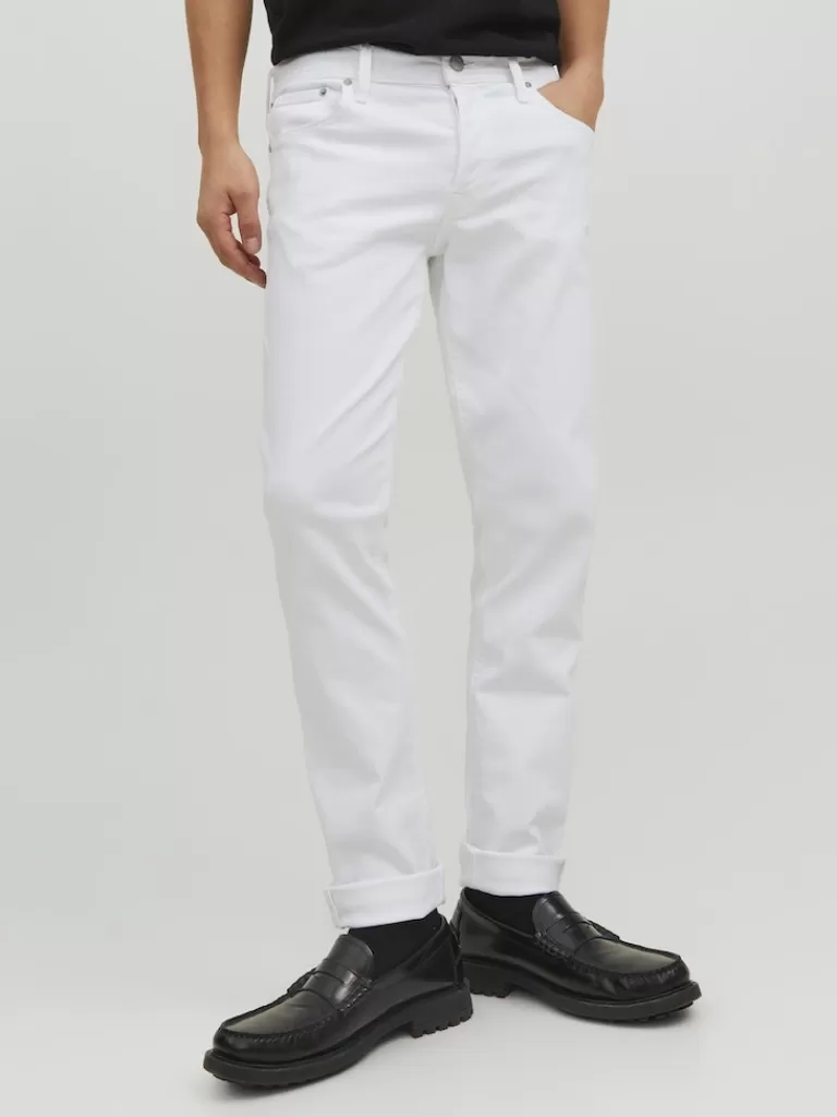 JACK&JONES GLENN 221 SLIM FIT JEANS White Denim-Men Glenn - Slim Fit | Jeans