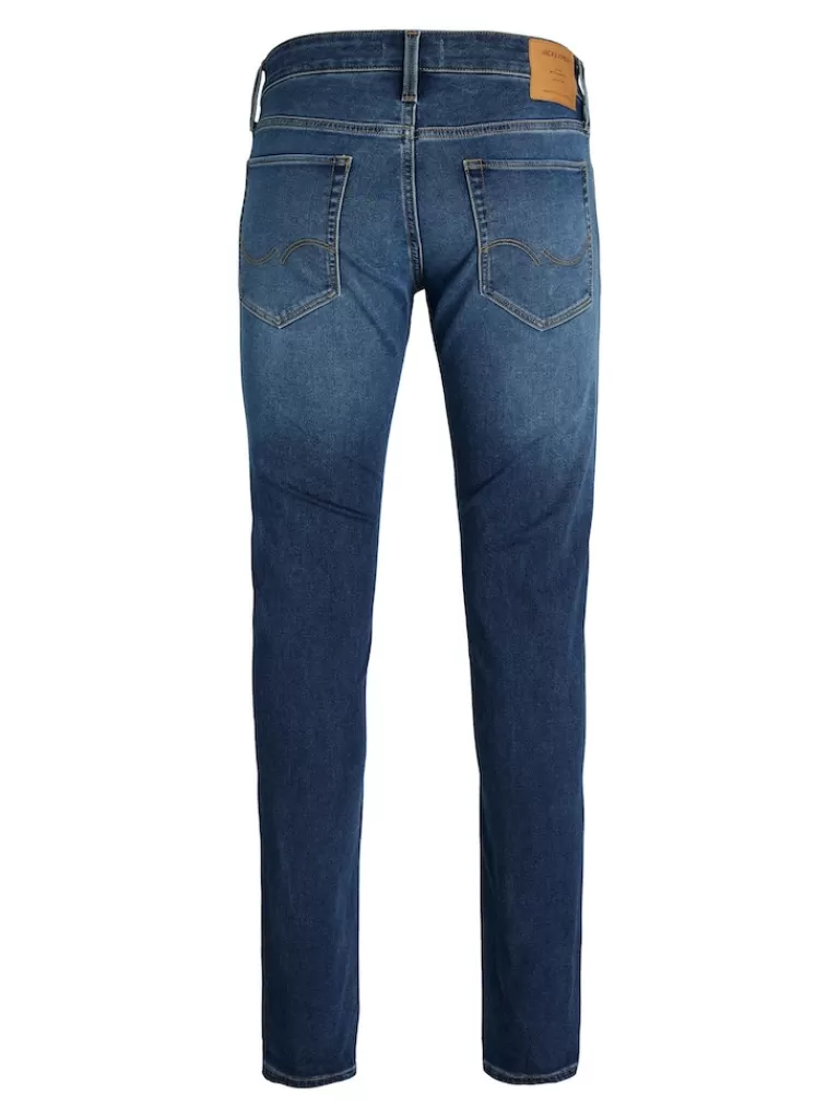 JACK&JONES GLENN 442 SUPER STRETCH SLIM FIT JEANS Blue Denim-Men Glenn - Slim Fit | Jeans