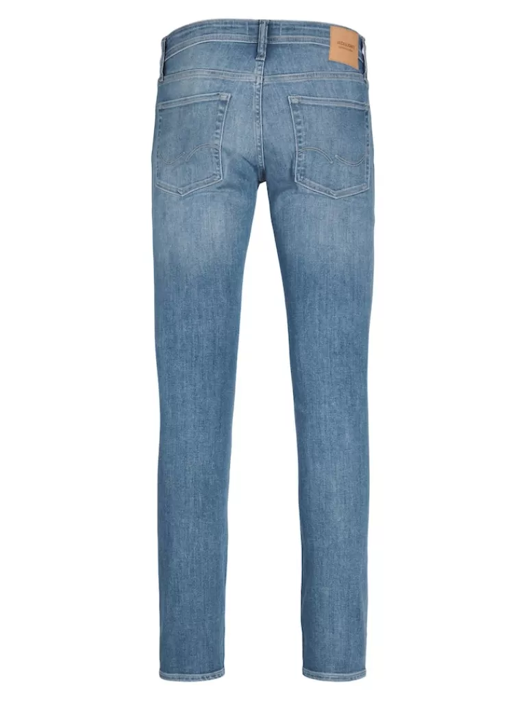 JACK&JONES GLENN 624 SUPER STRETCH SLIM FIT JEANS Blue Denim-Men Glenn - Slim Fit | Jeans