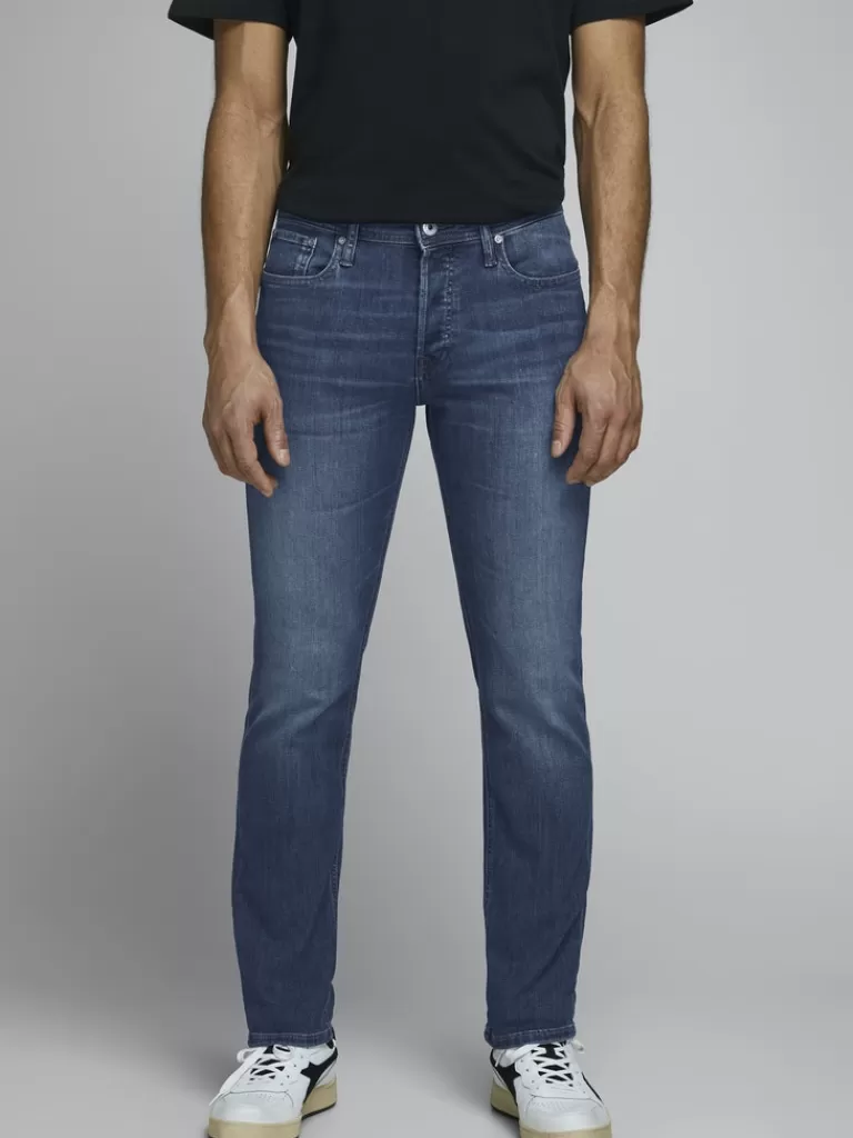 JACK&JONES GLENN 814 SLIM FIT JEANS Blue Denim-Men Glenn - Slim Fit | Jeans