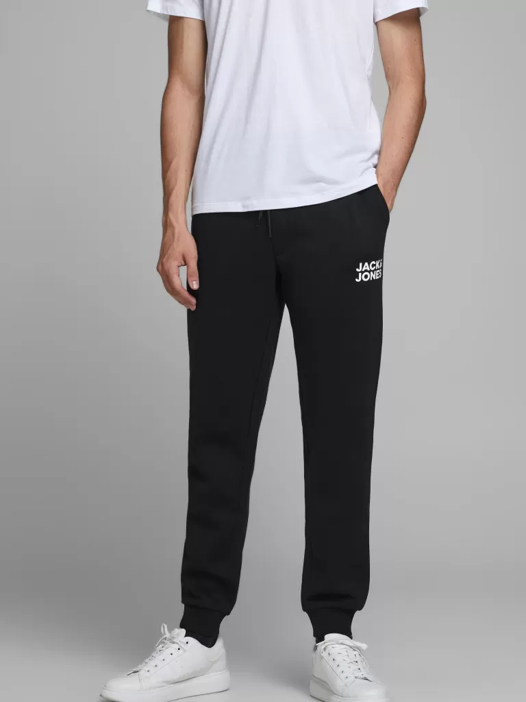 JACK&JONES GORDON SOFT SWEATPANTS Black-Men Pants