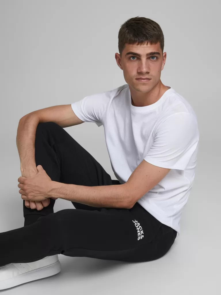 JACK&JONES GORDON SOFT SWEATPANTS Black-Men Pants