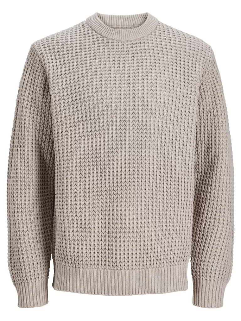 JACK&JONES KENT RELAXED FIT TEXTURED SWEATER Atmosphere-Men Sweaters &Cardigans