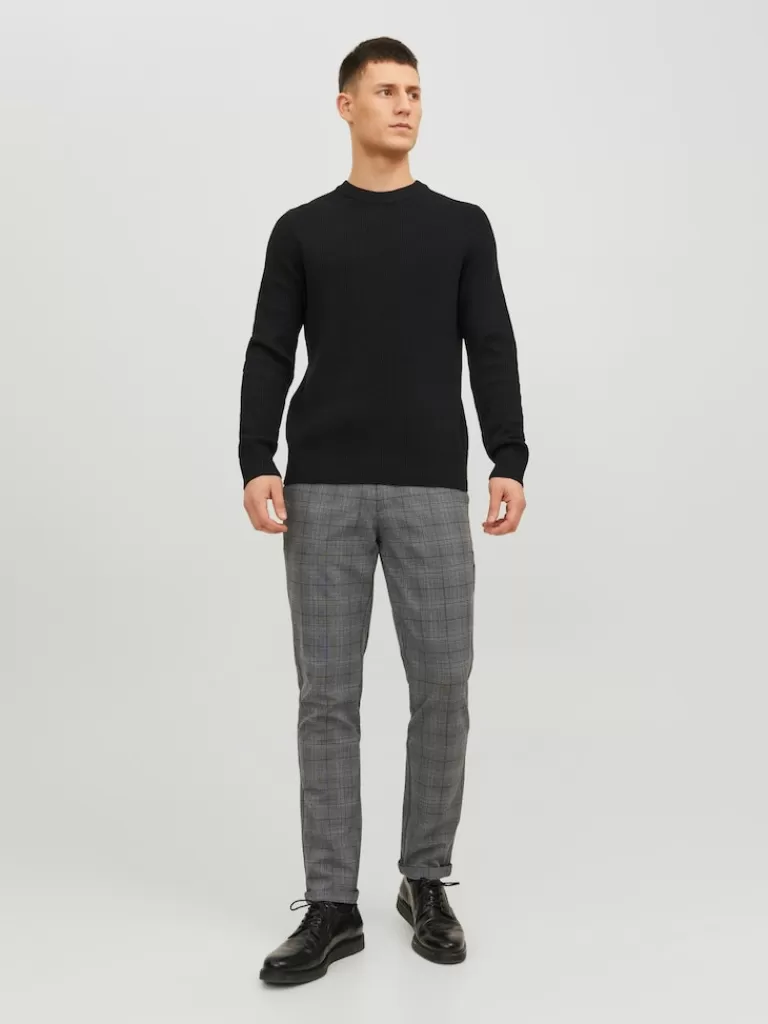 JACK&JONES MARCO CONNOR CHINO PANTS Asphalt-Men Pants