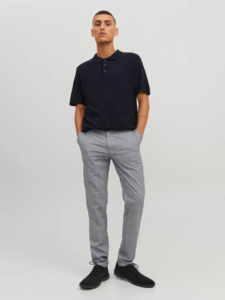 JACK&JONES MARCO CONNOR CHINO PANTS Blue Indigo-Men Pants