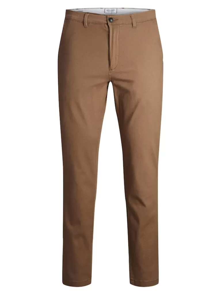 JACK&JONES MARCO DAVE SLIM FIT CHINO PANTS Otter-Men Pants