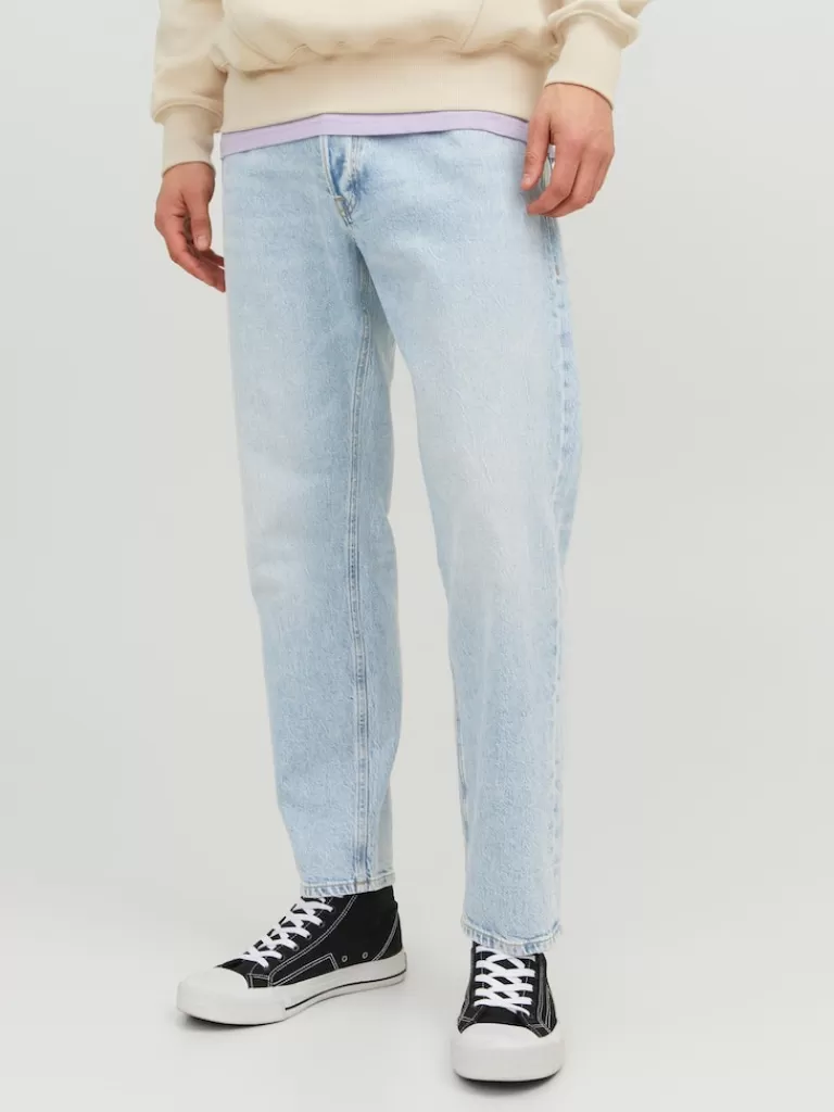 JACK&JONES MIKE 512 TAPERED FIT JEANS Blue Denim-Men Mike - Tapered Fit | Jeans