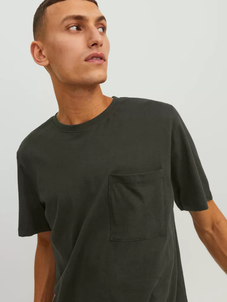 JACK&JONES NOA POCKET T-SHIRT Rosin-Men T-shirts