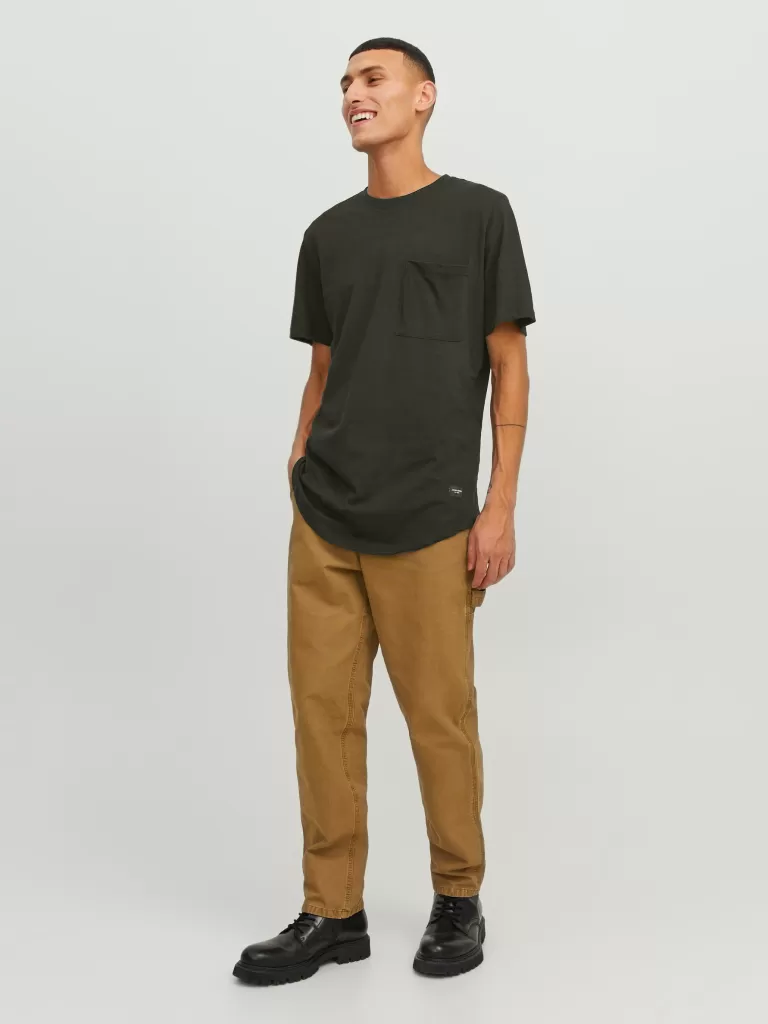 JACK&JONES NOA POCKET T-SHIRT Rosin-Men T-shirts