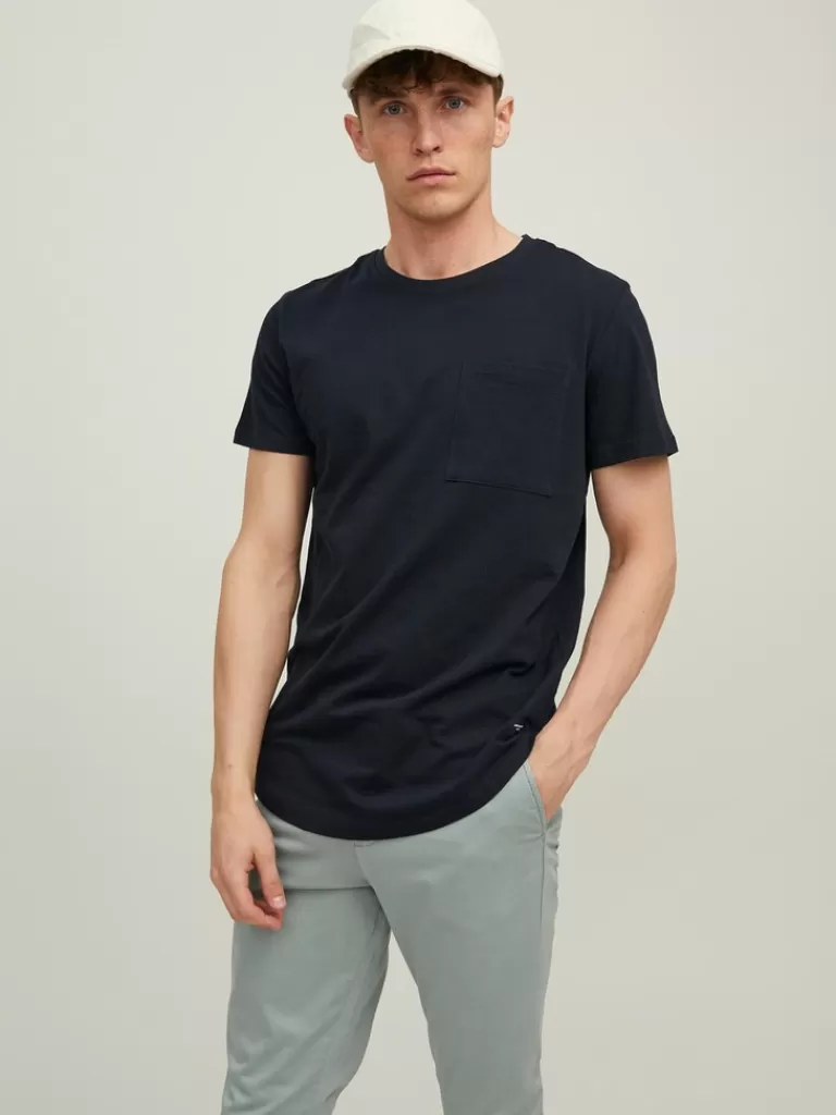 JACK&JONES NOA POCKET T-SHIRT Black-Men T-shirts