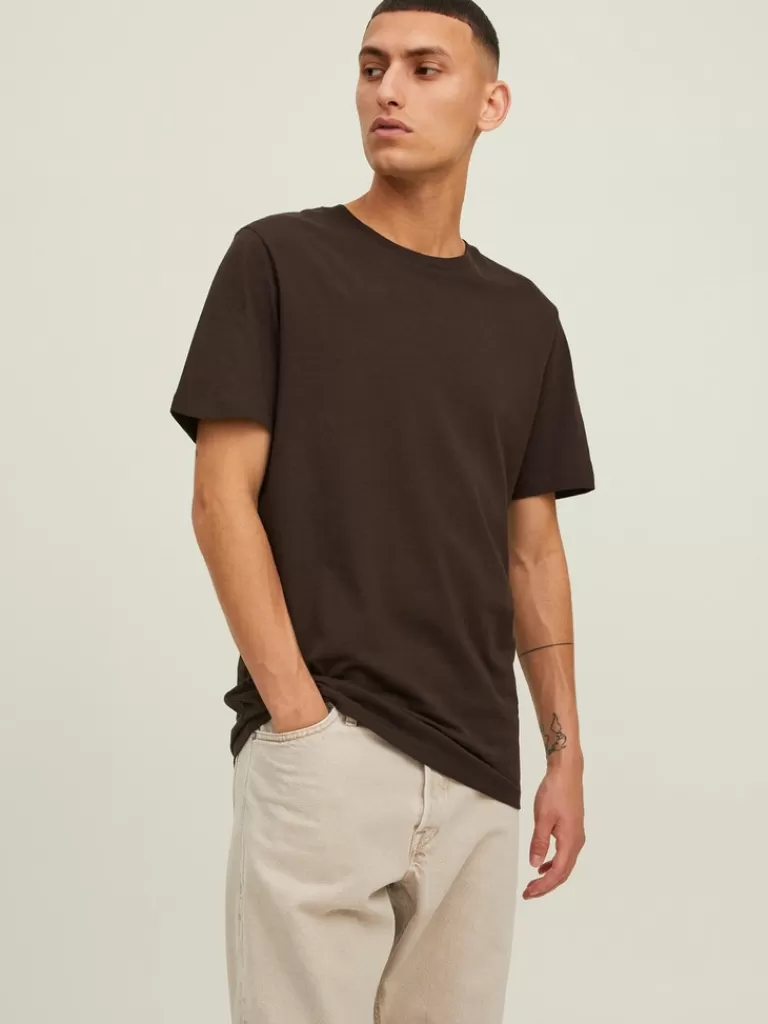 JACK&JONES ORGANIC BASIC T-SHIRT Mulch-Men T-shirts