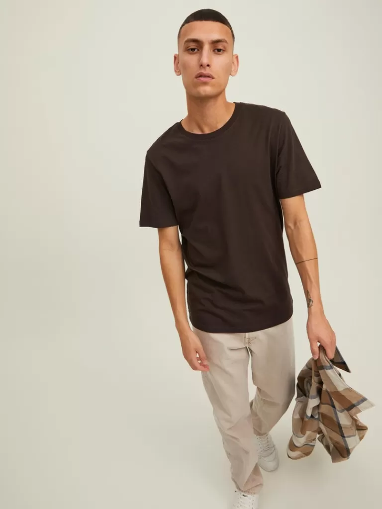 JACK&JONES ORGANIC BASIC T-SHIRT Mulch-Men T-shirts