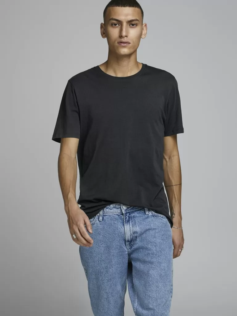 JACK&JONES ORGANIC BASIC T-SHIRT Black-Men T-shirts