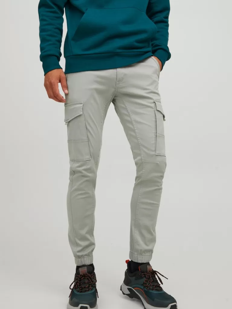 JACK&JONES PAUL FLAKE CARGO PANTS Wrought Iron-Men Pants