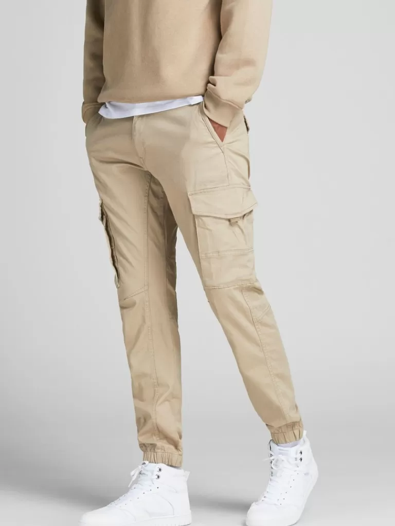 JACK&JONES PAUL FLAKE CARGO PANTS Crockery-Men Pants