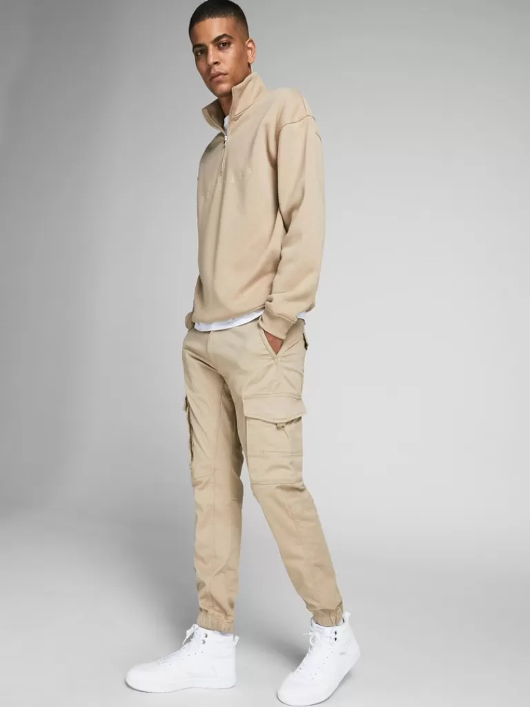 JACK&JONES PAUL FLAKE CARGO PANTS Crockery-Men Pants