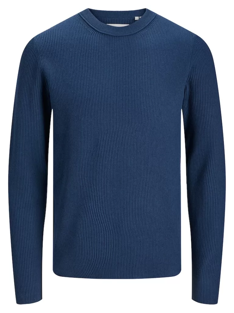 JACK&JONES PERFECT CREW NECK SWEATER Titan-Men Sweaters &Cardigans