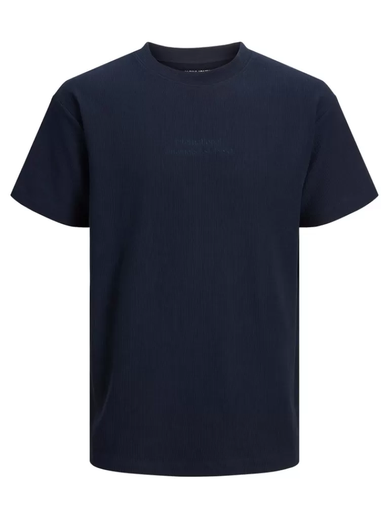 JACK&JONES RIVERSIDE T-SHIRT Navy Blazer-Men T-shirts