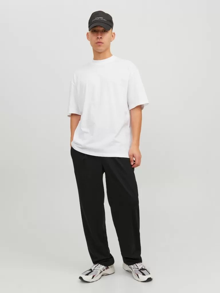 JACK&JONES TIMO LOOSE FIT T-SHIRT White-Men T-shirts