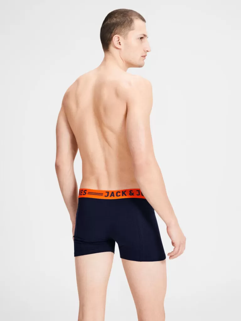 JACK&JONES TWO-TONE BOXERS Navy Blazer-Men Boxers | Boxers &Socks