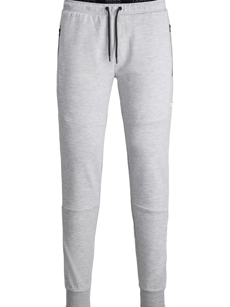 JACK&JONES WILL AIR SWEATPANTS Light Grey Melange-Men Pants